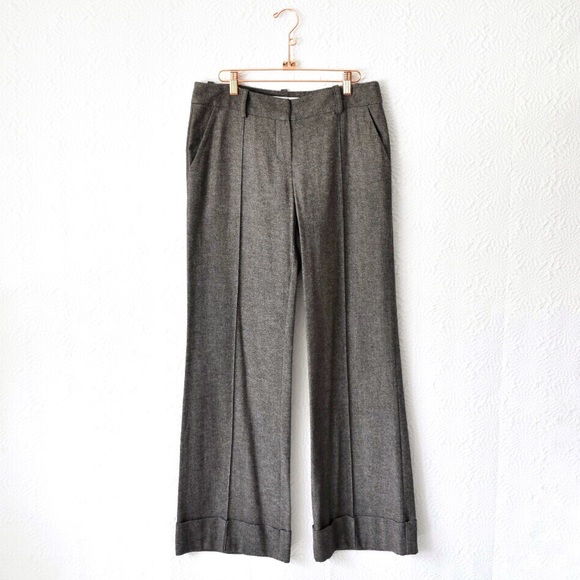 Trina Turk Wide Leg Cuffed Trousers - Picture 3 of 11
